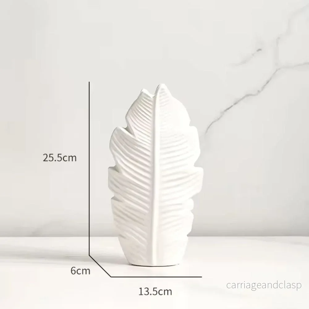Leafline Keramik Vasa | Veska
