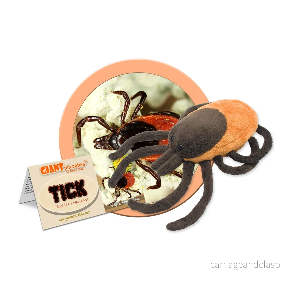 GIANTmicrobes – Fästing (Ixodes Scapularis) Plysch