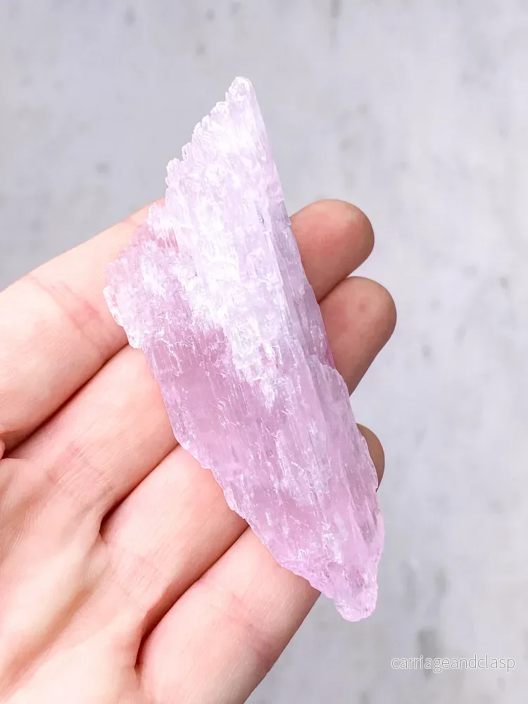 Kunzite Raw (nr 8) Exklusiv kvalitet - Bild 2