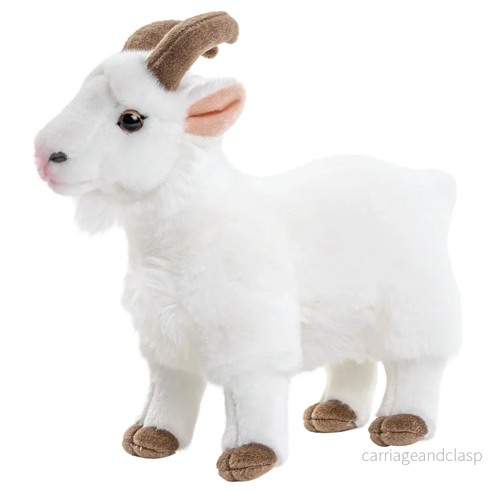Uni Toys - Snöget Vit Gosedjur