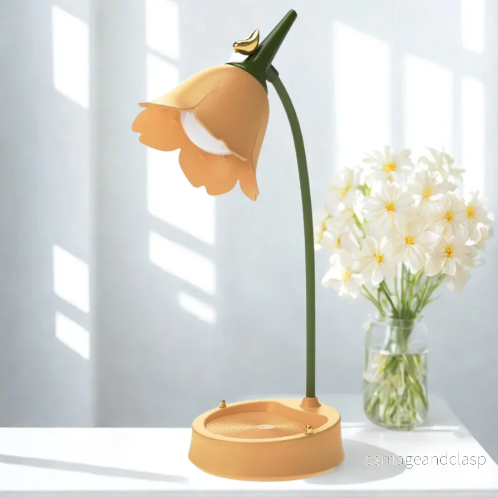 Modern Blomma LED Bordslampa ABS Plast | Veska - Bild 3