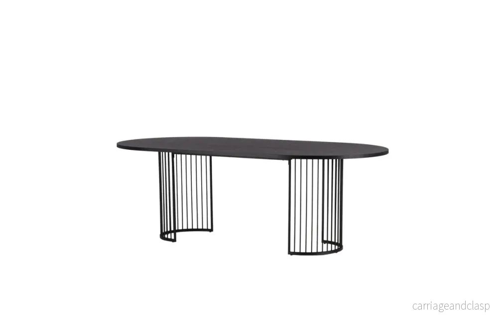 Hamneskär Matbord Svart - Bild 2