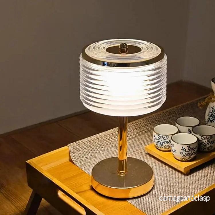 LumaRing - Stilig Bordslampa med rena linjer | Veska - Bild 3