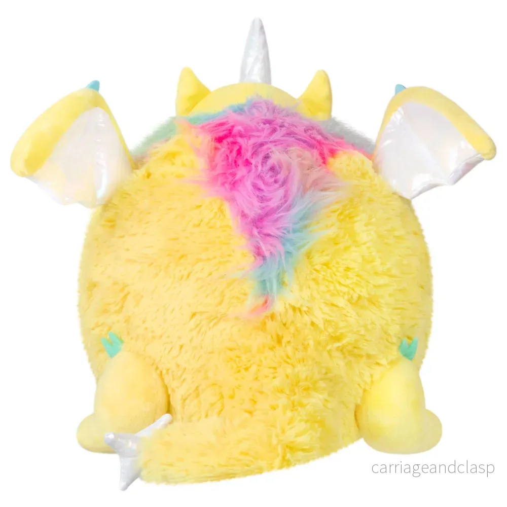 Mini Mjukisdjur Prismatisk Drake – Regnbågsdesign för Pride - Bild 3