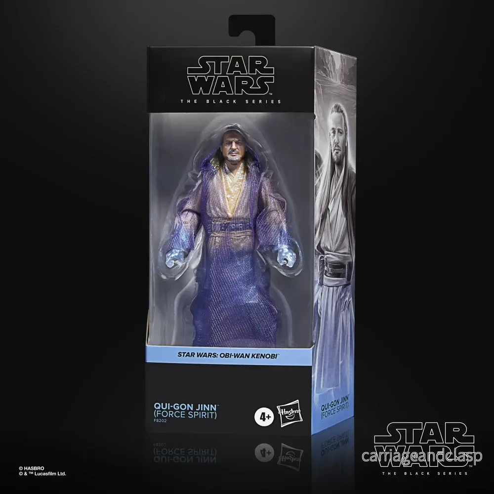 Star Wars - The Black Series - Qui-Gon Jinn, Force Spirit (Obi-Wan Kenobi) - Hasbro