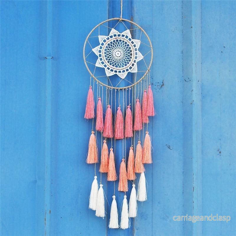 Groovy Dreamcatcher med Pomponger (11 Färger) | Veska Groovy Dreamcatcher med Pomponger (11 Färger) | Veska