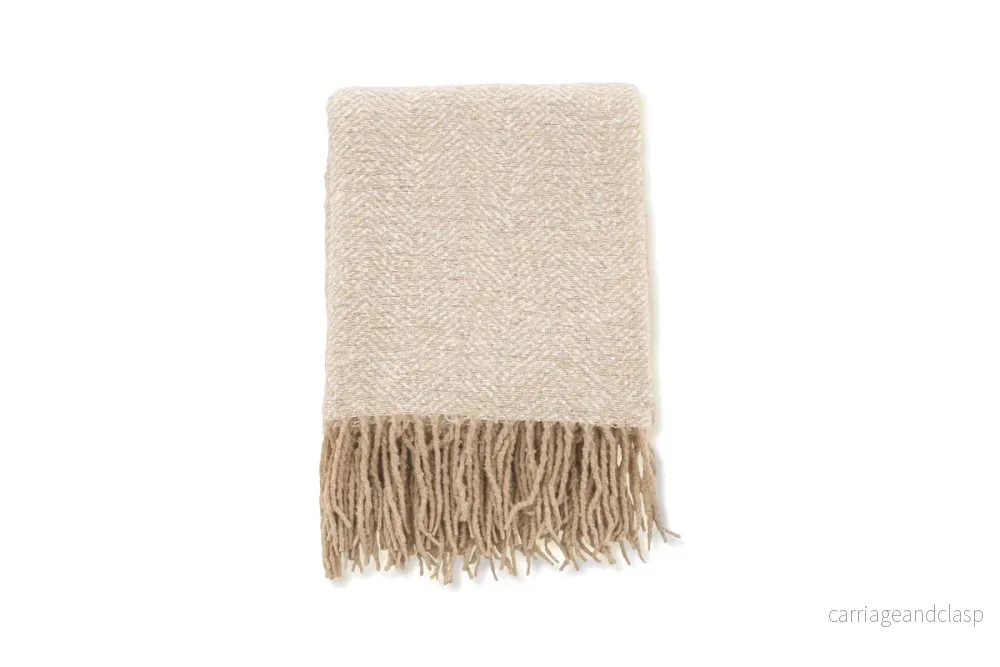 Toby Pläd Beige - Bild 2