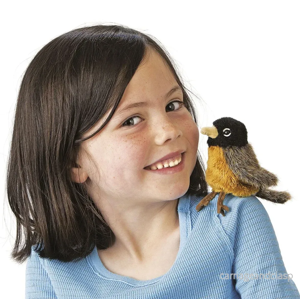 Folkmanis® Puppets - Mini Robin (Rödhake) - Bild 2