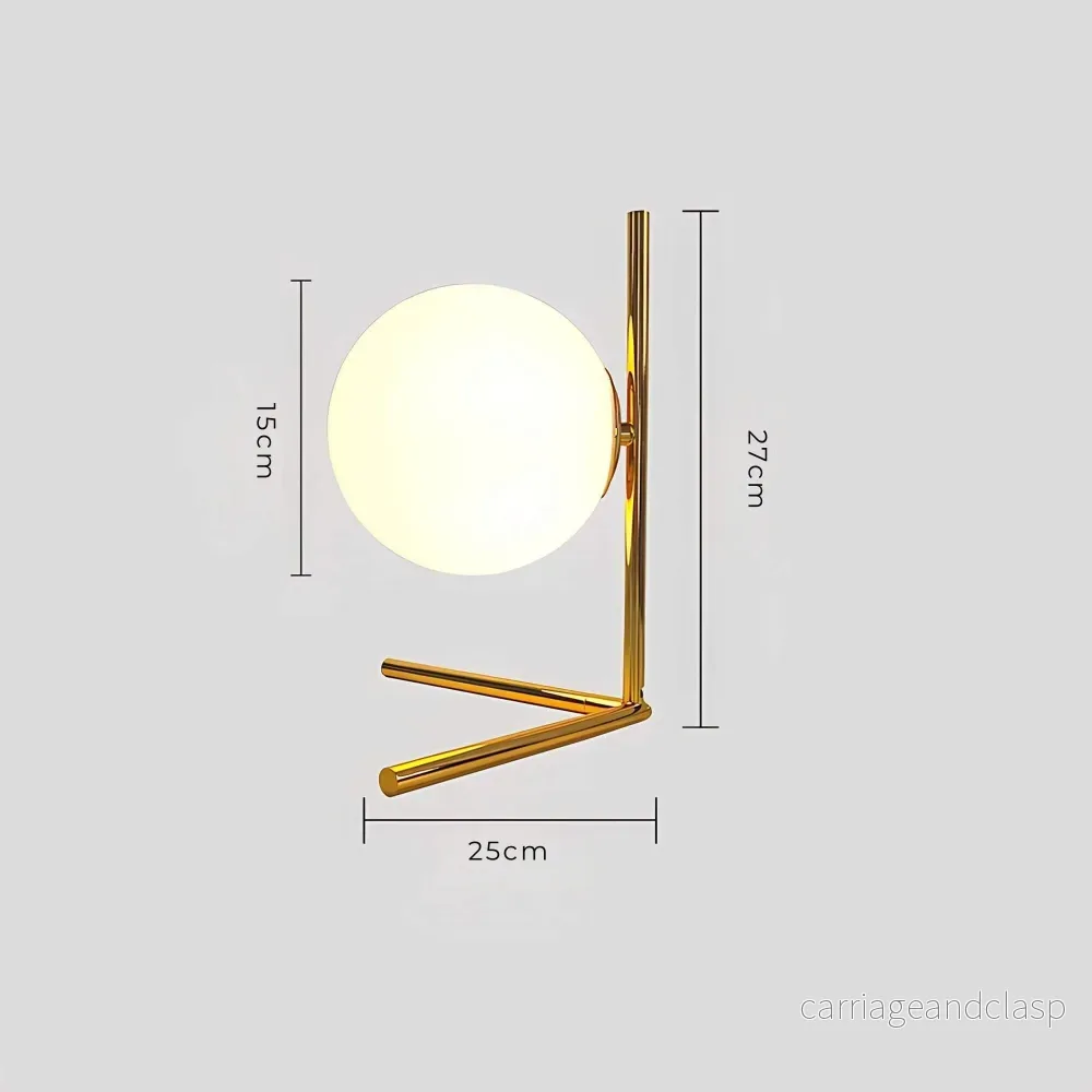 Glas Bordslampa | Veska - Bild 3