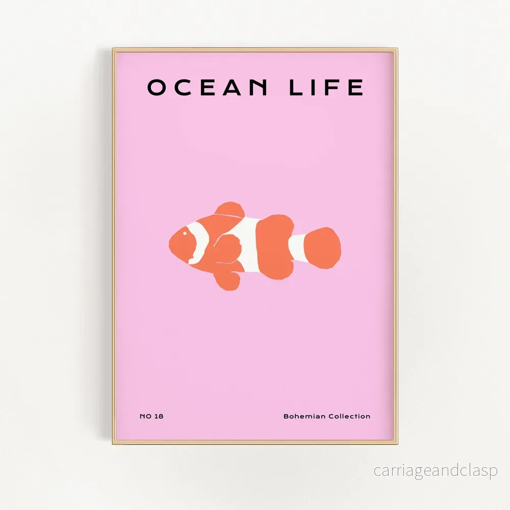 Ocean Life Nr. 18 – Gyllene Fisk | Veska Ocean Life Nr. 18 – Gyllene Fisk | Veska