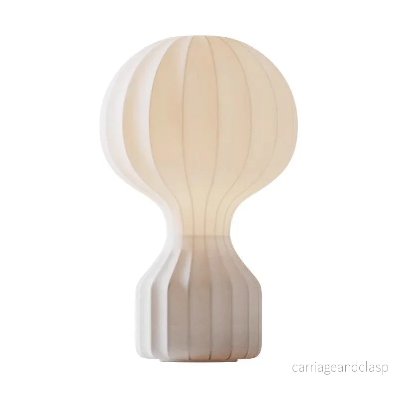 Wabi Sabi Bordslampa med Sidenlamp vanlig – Minimalistisk LED-lampa för Vardagsrum och Matrum | Veska - Bild 3