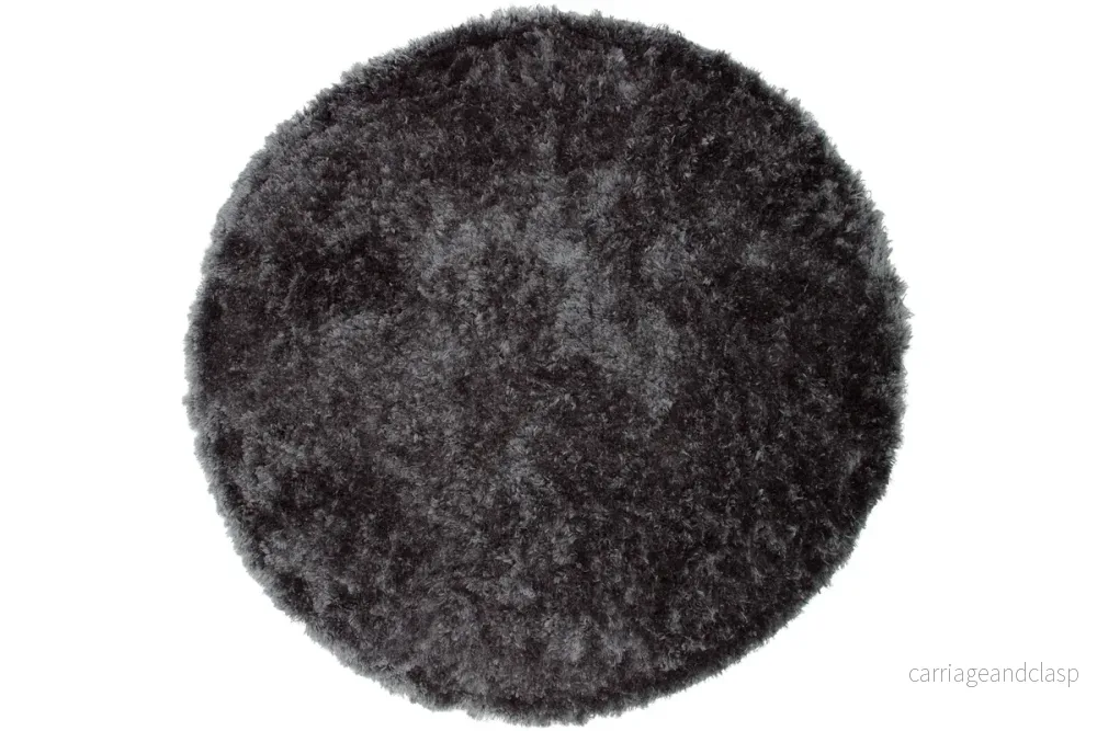 Natta Rund Matta Mörkgrå - Bild 2