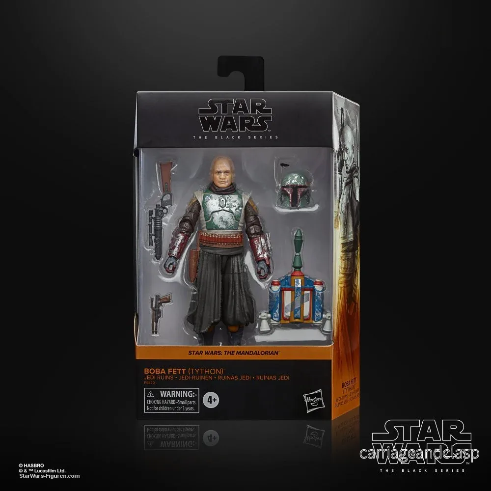 Star Wars - The Black Series - Boba Fett (Jedi Ruins), (The Mandalorian) - Hasbro