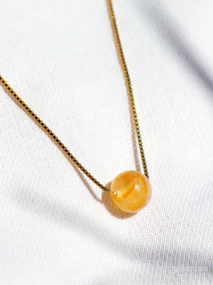 Akvamarin – Petite Heart – Guld Akvamarin – Petite Heart – Guld