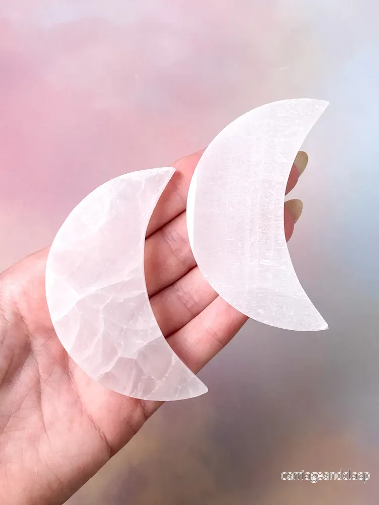 Selenit Månplatta Liten