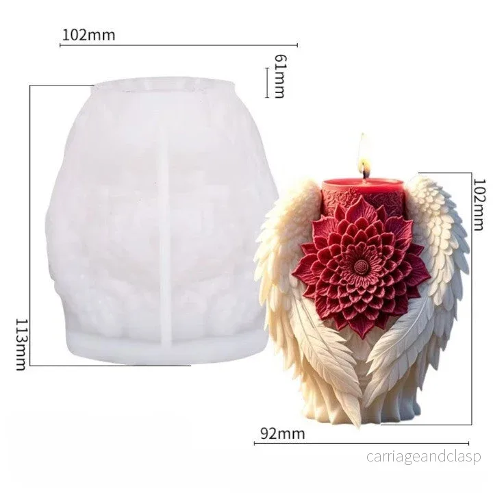 Ängelvinge Blomma Ljusstake | Veska