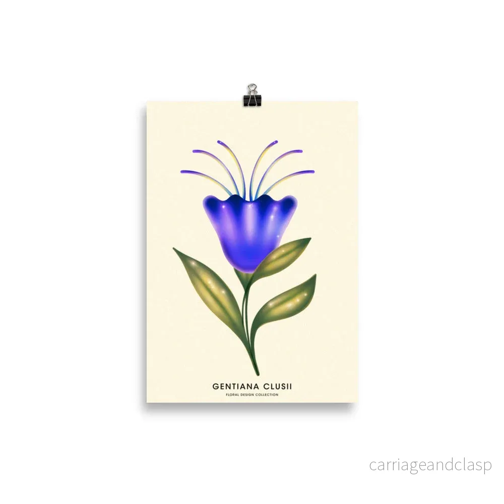 Blomma - Marin | Veska - Bild 2
