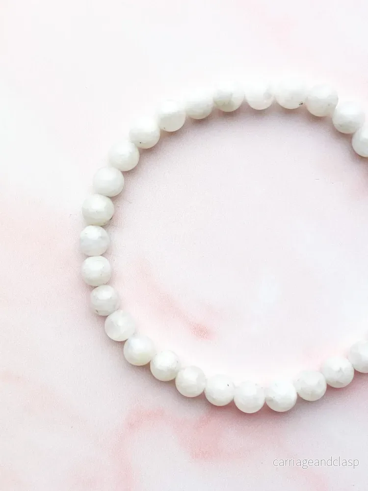 Regnbåge Moonstone Armband