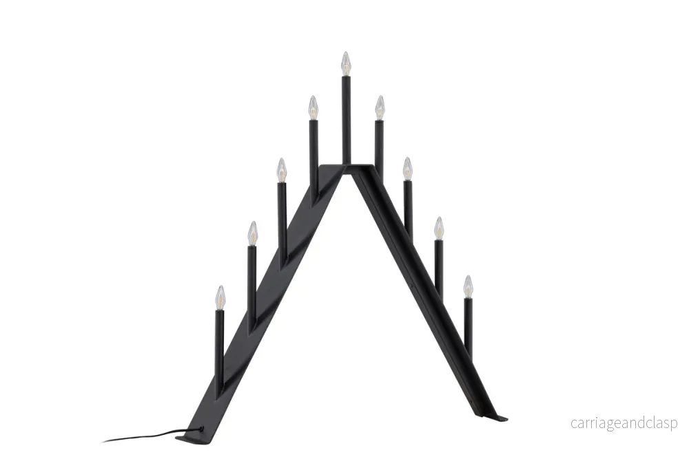 Åre Adventsljusstake Svart - Bild 3