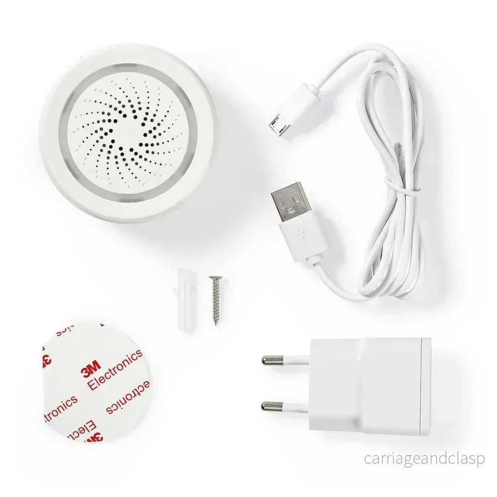 Nedis Wi-Fi smart siren | Larm eller gong | 85 dB - Bild 3