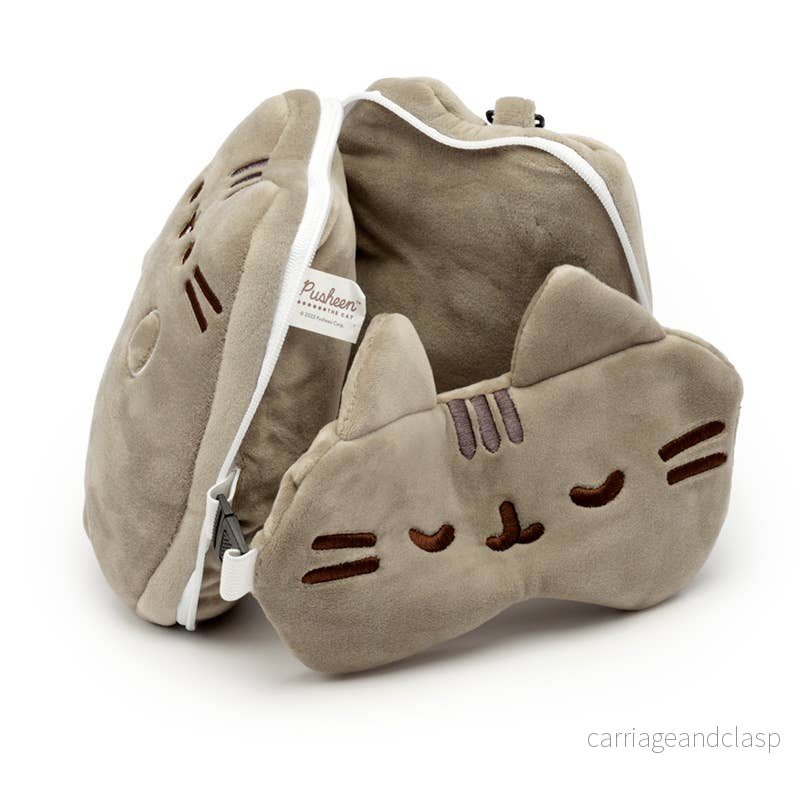 Pusheen nackkudde & ögonmask - Bild 3