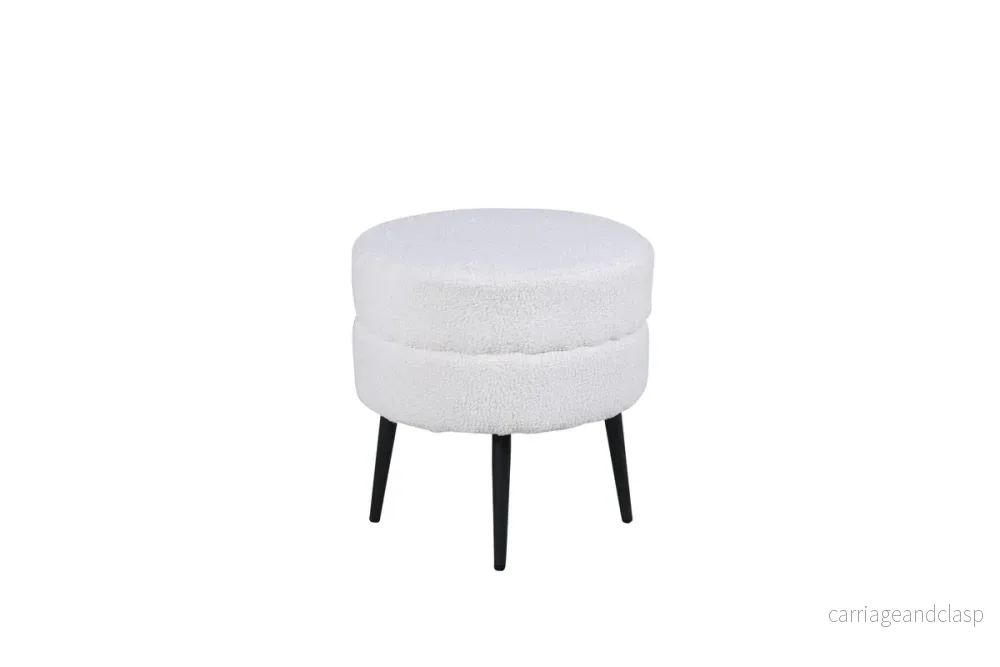 Pot Sittpuff Vit - Bild 3