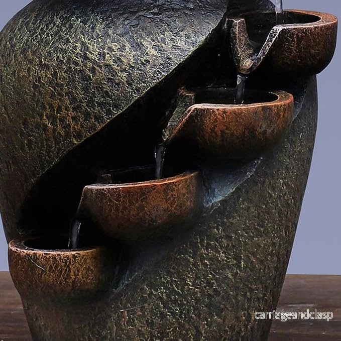Veskaossom Water Vase Avkopplande Bonsai Dekoration med Fontän | Veska - Bild 2