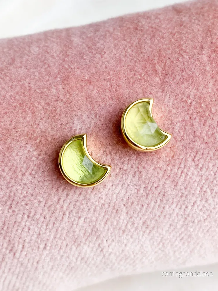 Akvamarin – Petite Heart – Guld Akvamarin – Petite Heart – Guld