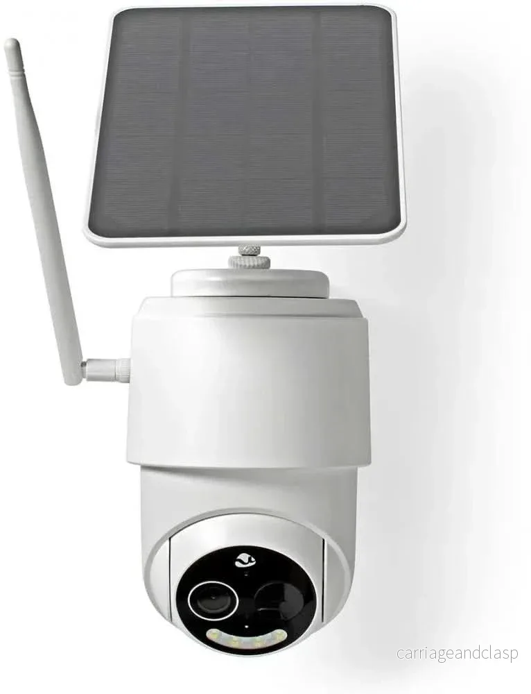 Nedis SmartLife 4G PTZ-kamera för utomhusbruk med solpanel och batteri