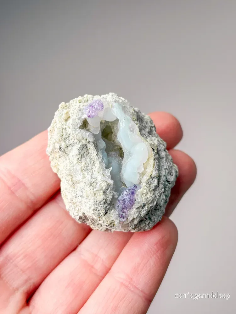 Spirit Flower Geode (nr 3) - Bild 2