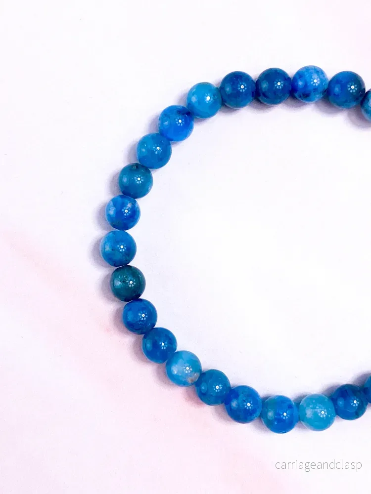 Apatitarmband (fasett) Apatitarmband (fasett)