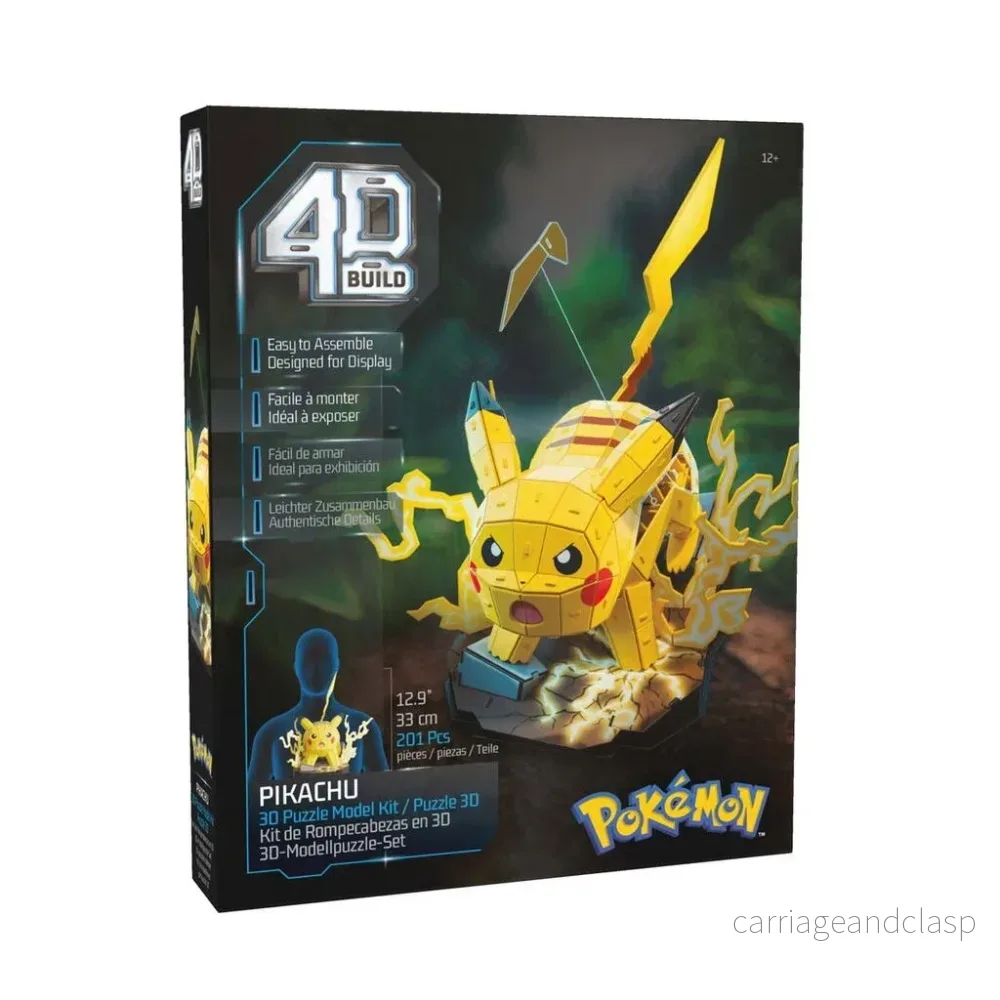 4D Build - Pokémon Pikachu 3D-modell