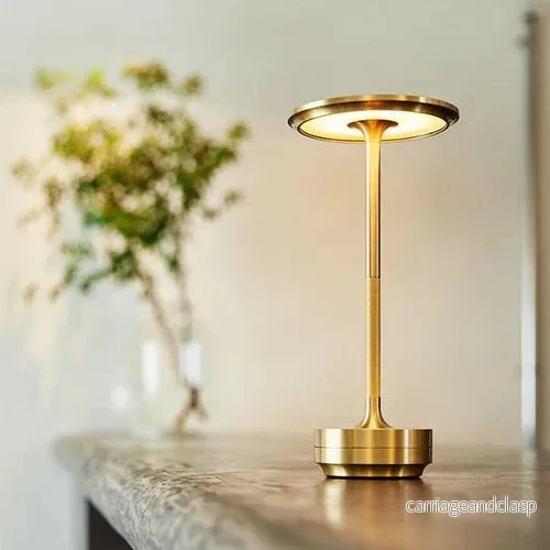 Luxe Trådlös LED Bordslampa - Luna Glow | Veska
