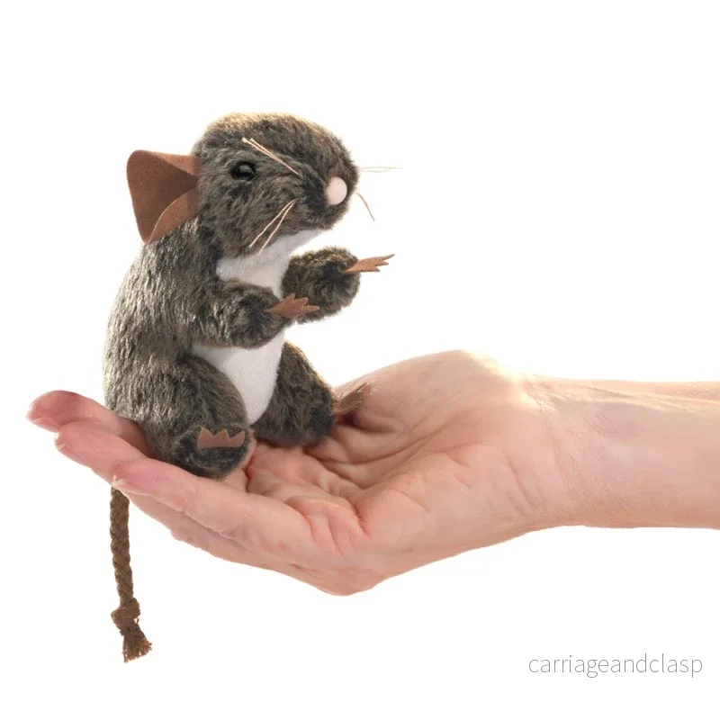 Folkmanis® Puppets - Mini Fieldmouse, Field (Fältmus)
