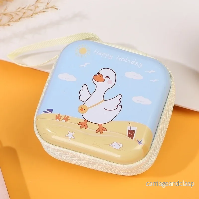 Kawaii Börs - Liten Plåtplånbok med Dragkedja - Bild 3