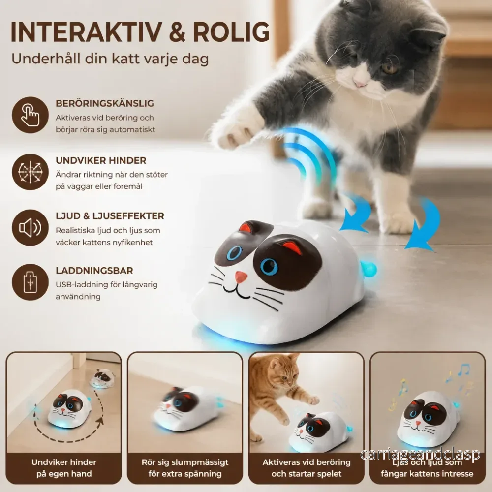 Beröringsstyrd Smart Robotkattleksak - Bild 3