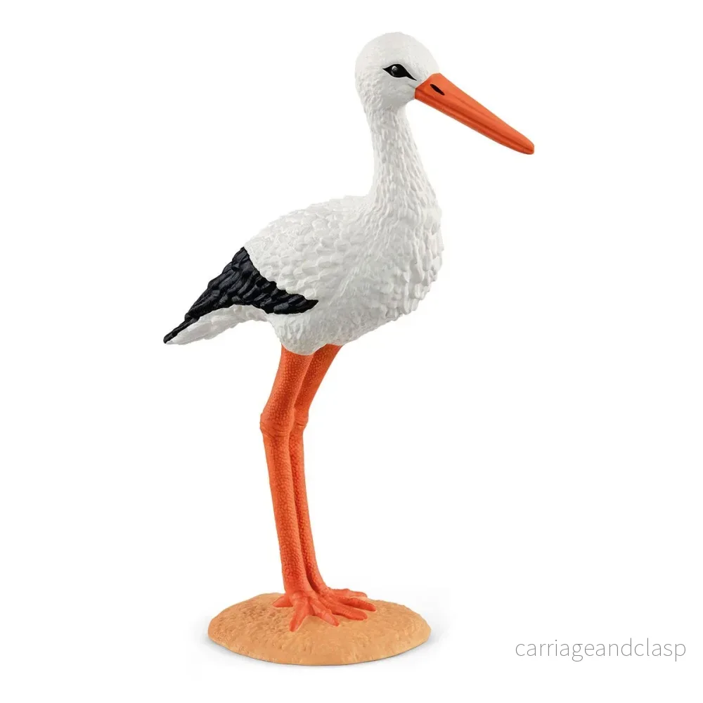 Schleich - Stork (Vitstork)