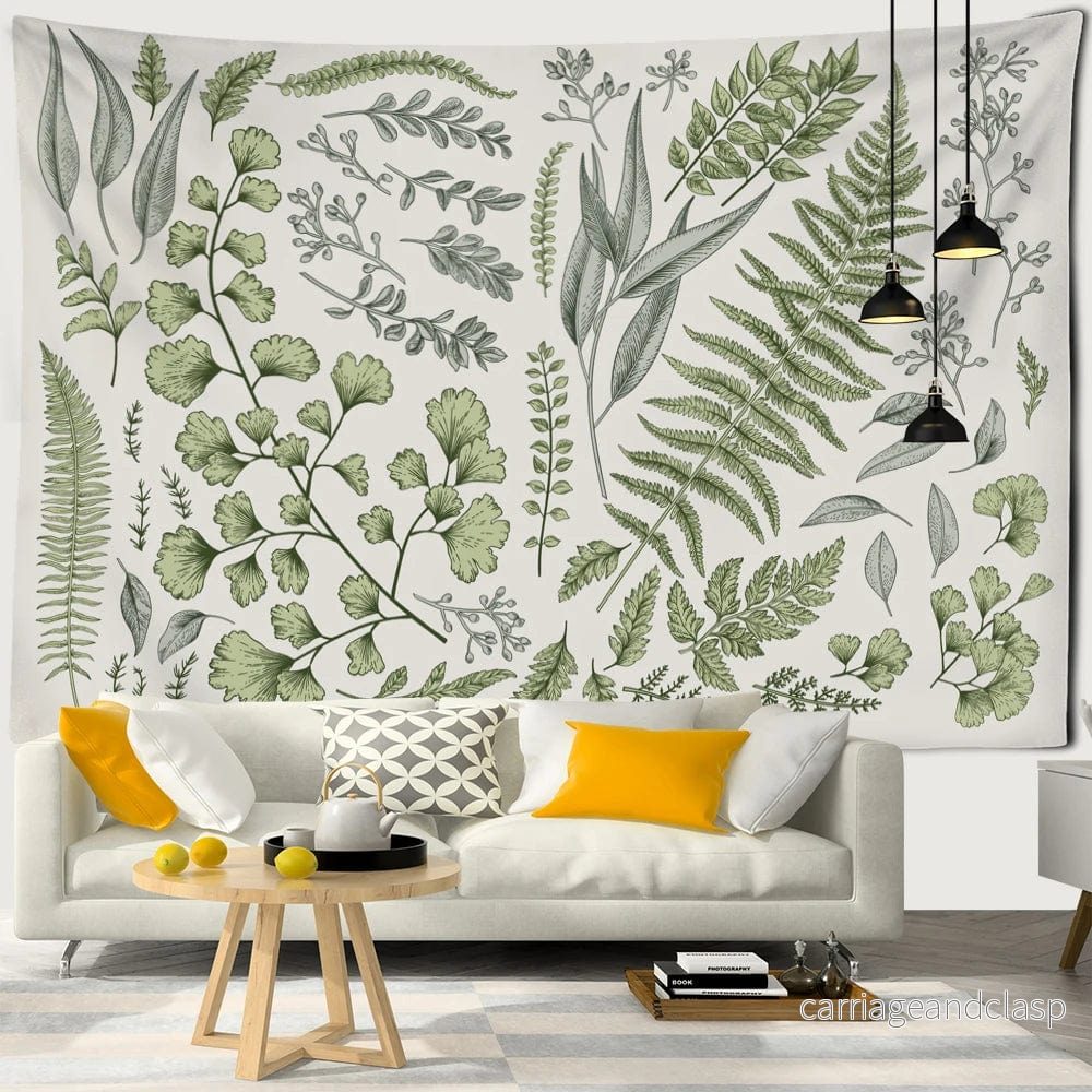 Botanisk Tryck Tapestry | Veska - Bild 2