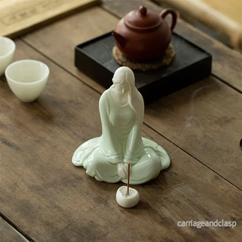 Zen Beauty Rökelsehållare Figur föreställning | Veska - Bild 3