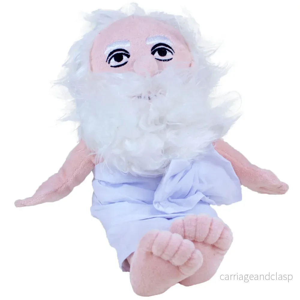 The Unemployed Philosophers Guild - Socrates - Little Thinker Plysch Docka