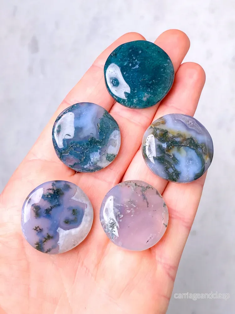 Mossagat Mini Disc (Platpolerad Pocket Stone)