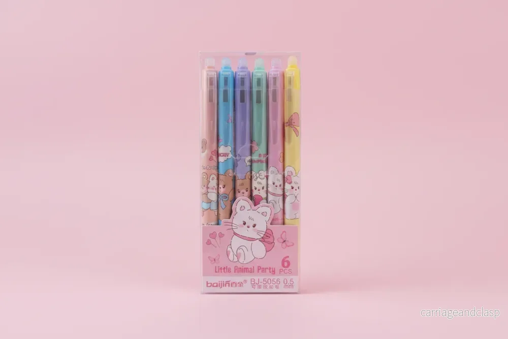 Pennor i 6 pack – Suddbara – Animal Party Pennor i 6 pack – Suddbara – Animal Party