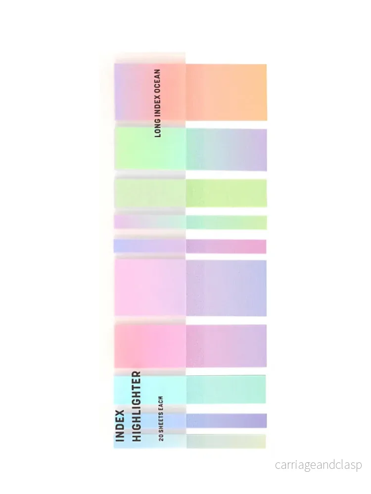 Transparenta självhäftande remsor