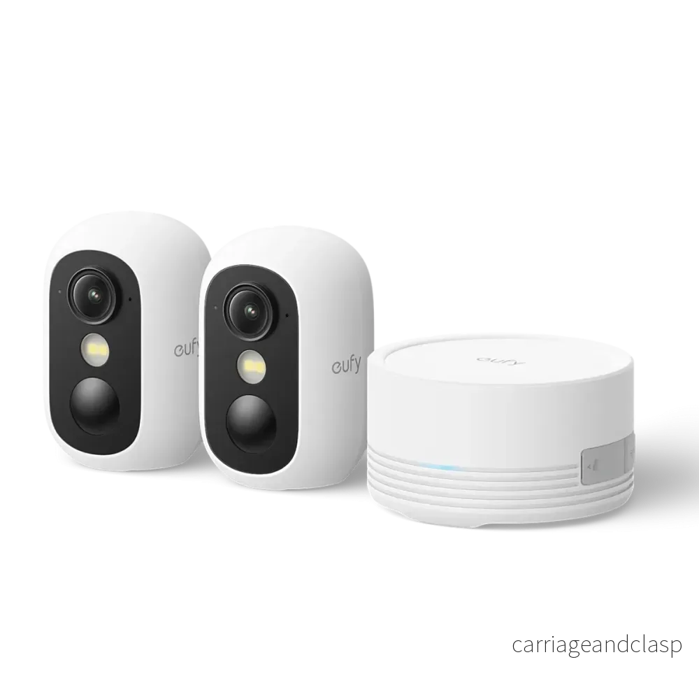 Eufy Eufycam E40 3-pack med 3 trådlösa 2K-kameror och Homebase 3