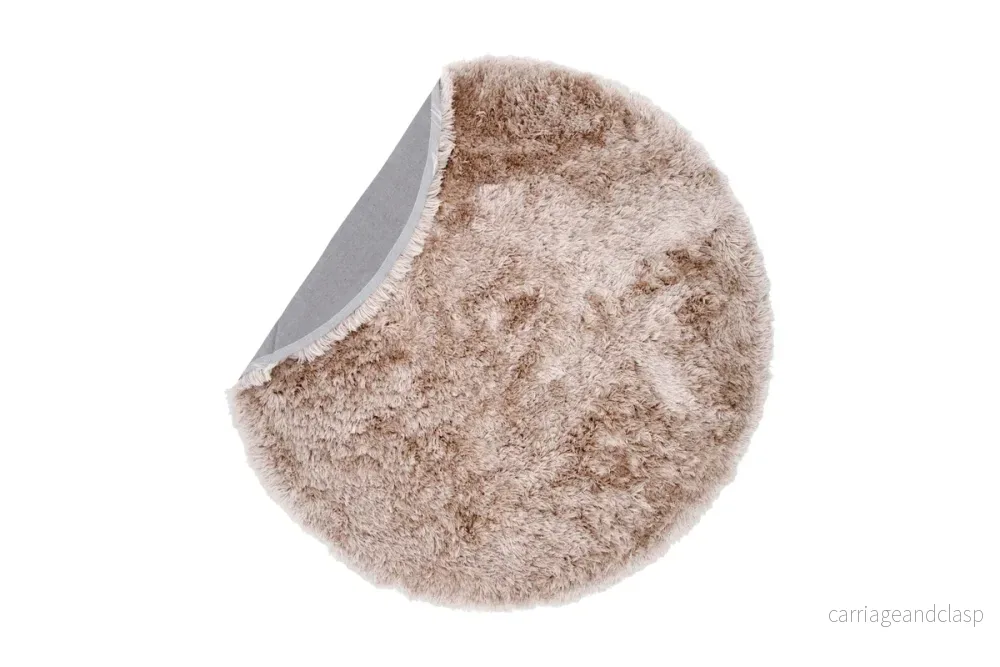 Grace Rund Matta Beige - Bild 3