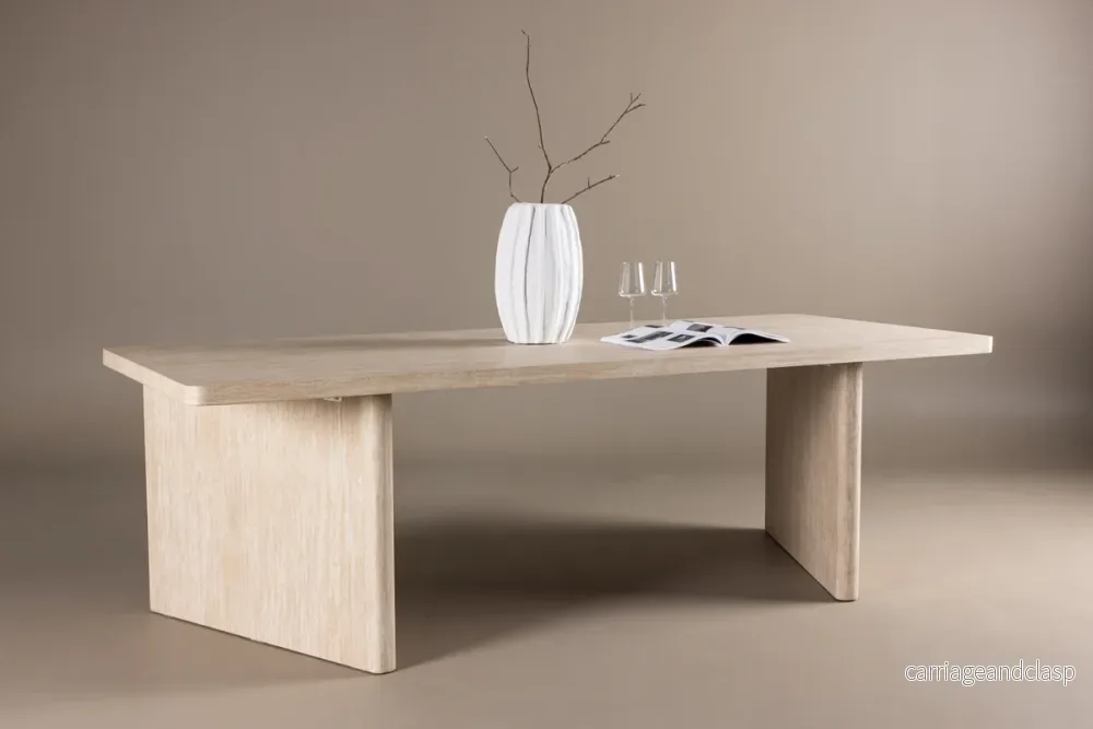Skagen Rektangulära Matbord 240 x 100 Beige