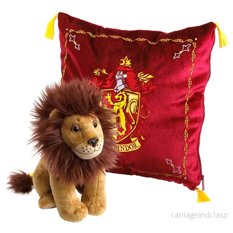 Harry Potter - Gryffindors Elevhems Maskot & Prydnadskudde