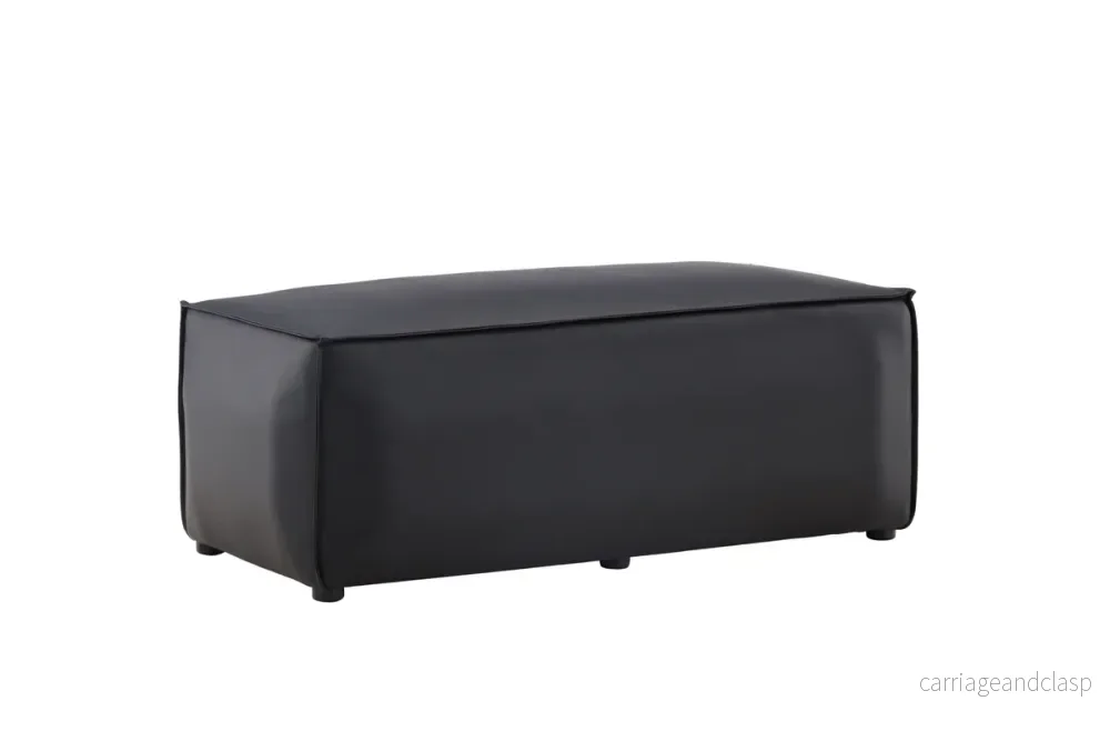 Palermo Sittpuff Svart - Bild 3