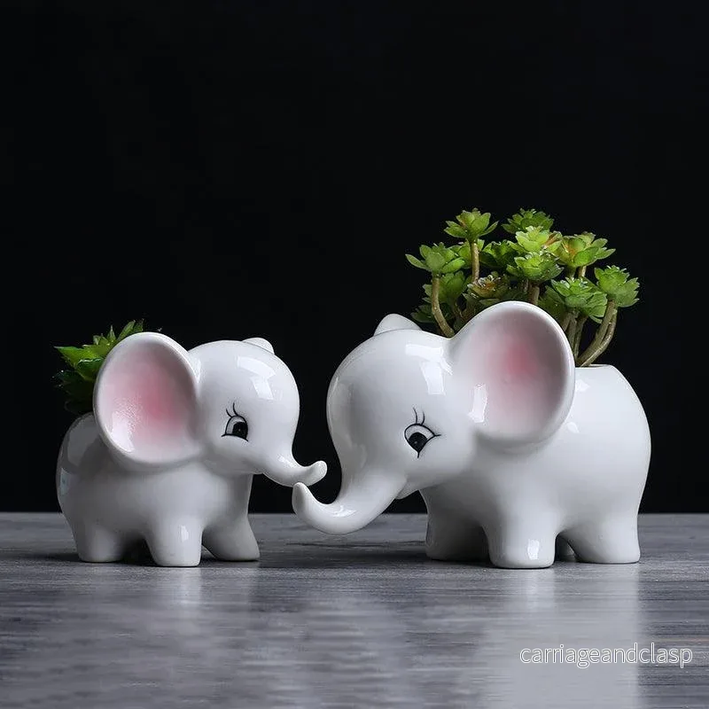 Keramisk Elefant Veskaomkruka | Veska