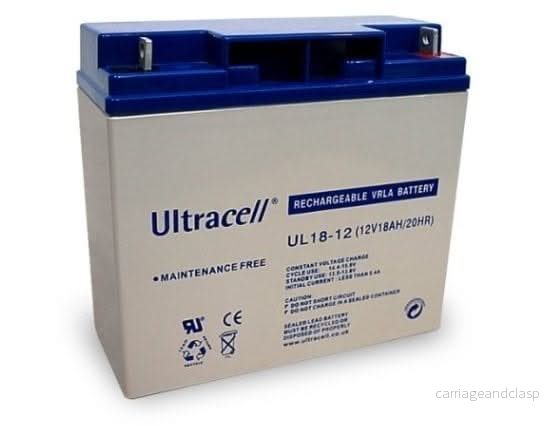 Jablotron UL-18-18Ah batteri lämpligt för JA-83K och JA-106